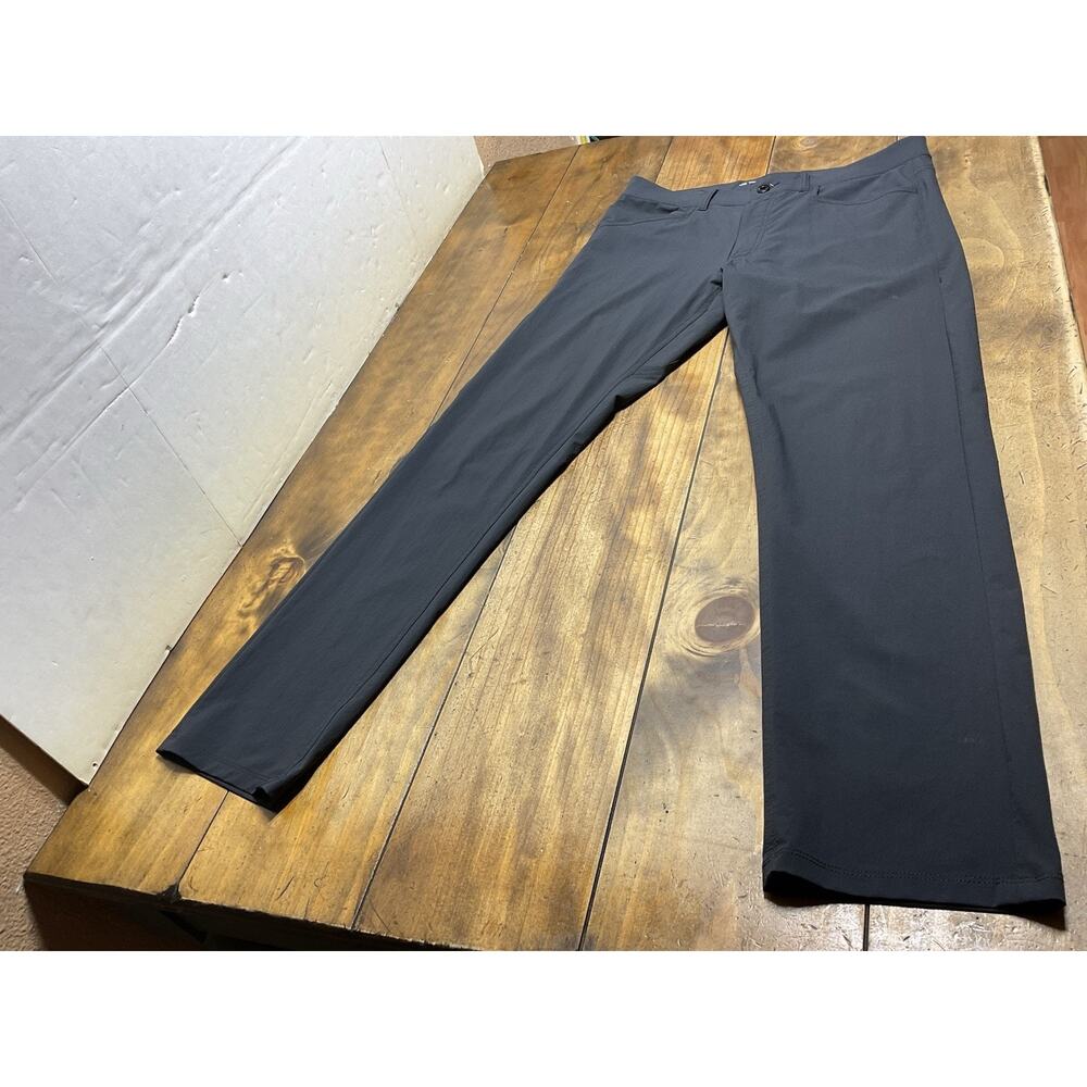 Western Rise Evolution Chino Pants Mens 32x30 Black Nylon Stretch Performance